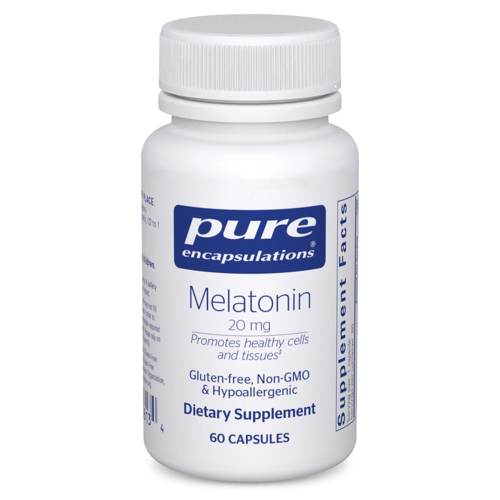 20mg Melatonin Sleep Aid Supplement - 180 Capsules for Better Sleep, Jet Lag & Insomnia Relief