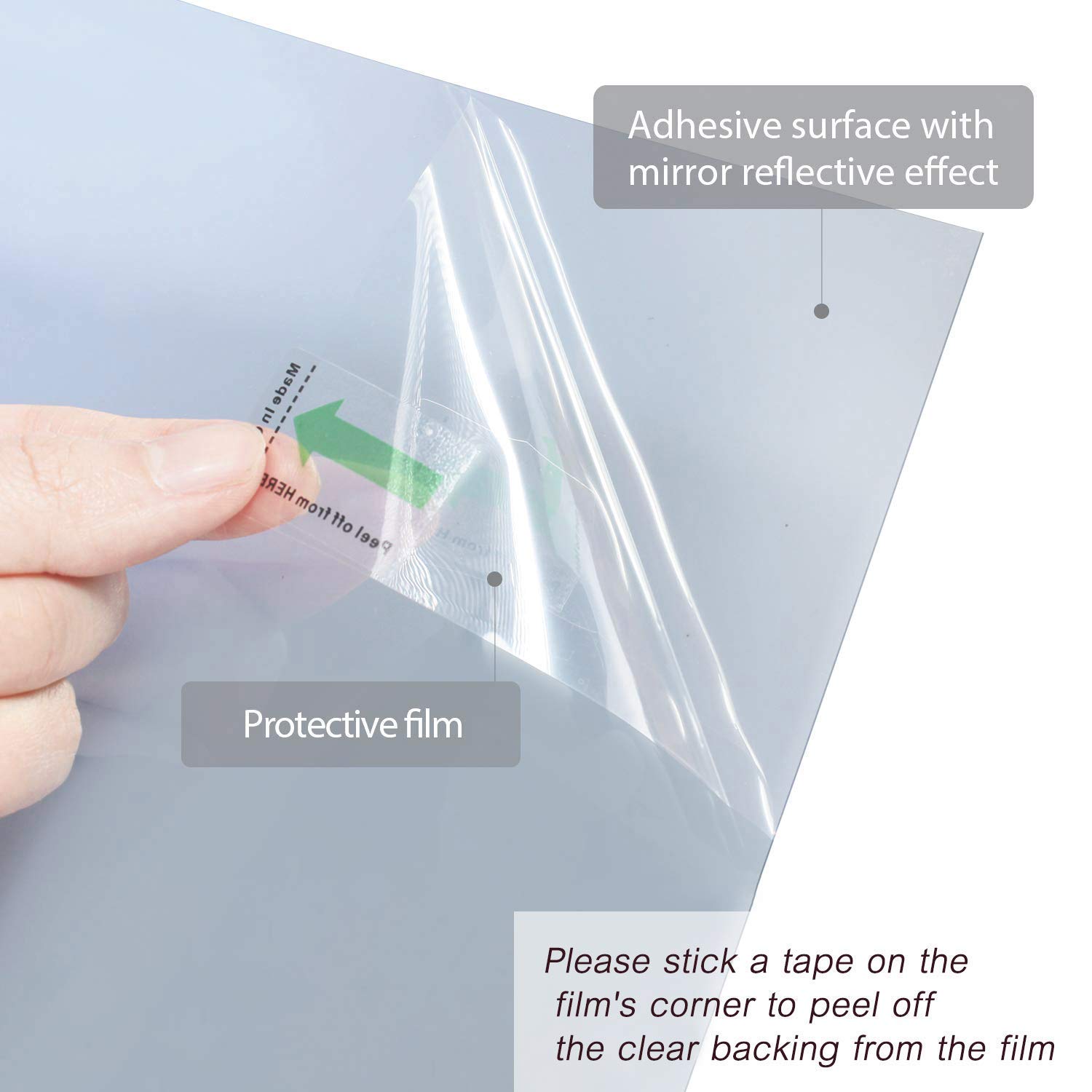 One Way Mirror Window Film - 60