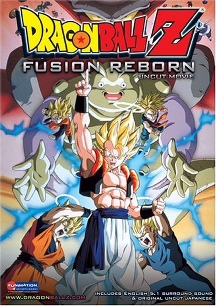 Dragon Ball Z Fusion Reborn DVD - Anime Movie for Fans