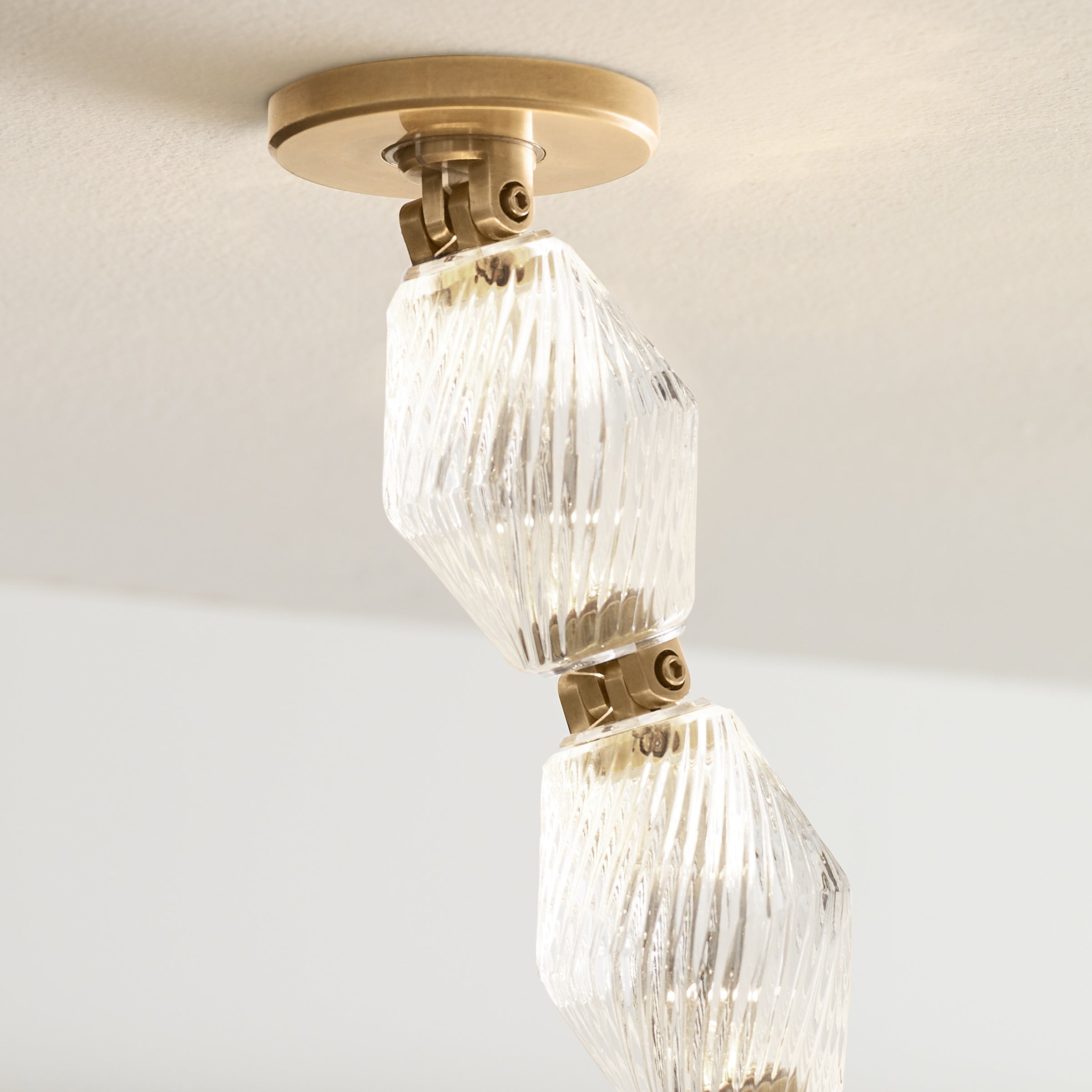Elegant Dolce Crystal Chandelier - Modern Luxury Ceiling Light Fixture for Dining Room, Living Room & Bedroom Decor