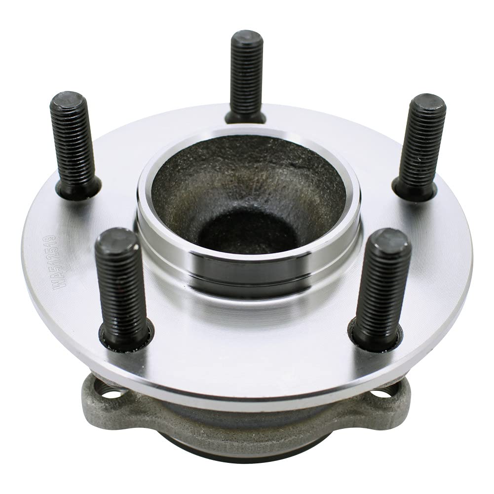 WJB WA512519 Rear Hub Assembly & Wheel Bearing Module - Compatible with Timken HA590496 & Moog 512519 - Perfect for Car Suspension Repair & Wheel Bearing Replacement