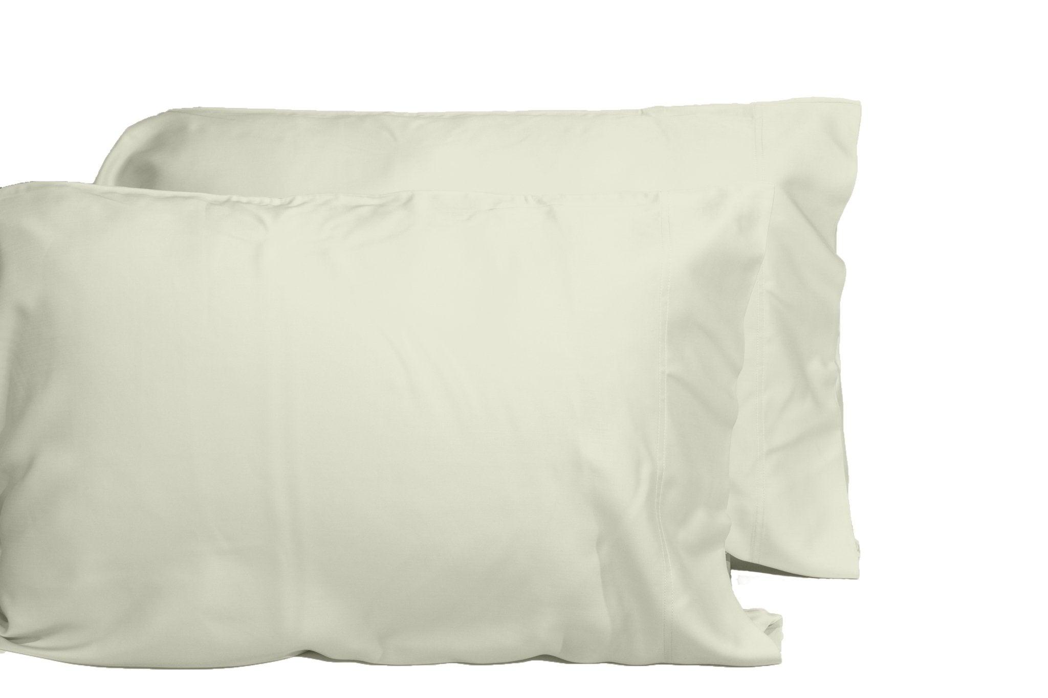 DTY Bedding® Premium 100% Bamboo Viscose 2-Piece Pillowcase Set - Soft & Hypoallergenic Pillow Covers for Side Sleepers & Hot Sleepers - Perfect for Bedroom, Guest Room & Travel