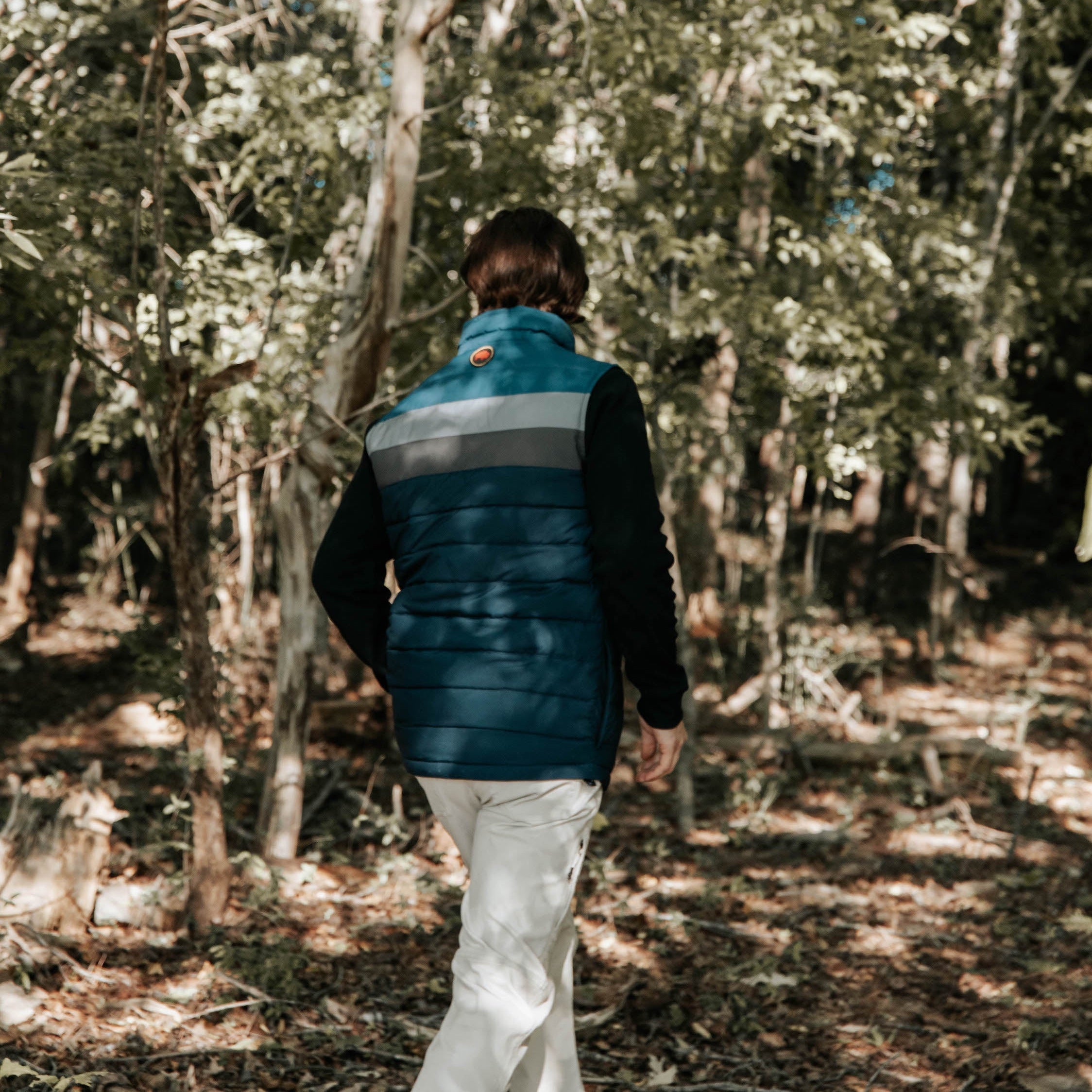 Men's Crater Navy Rider Vest - Lightweight & Stylish Outdoor Jacket for Motorcycle Riding, Hiking & Casual Wear