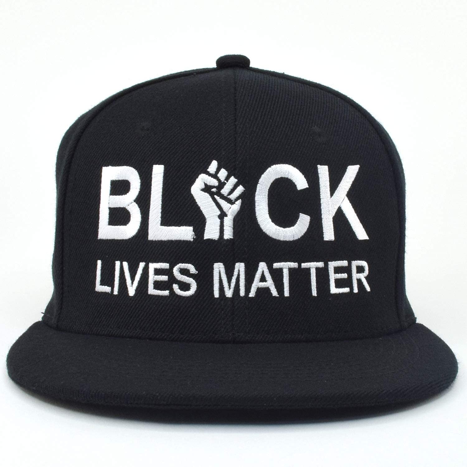 Black Lives Matter Embroidered Snapback Baseball Cap - Adjustable & Stylish for Men & Women - Perfect for Streetwear, Sports & Casual Outfits