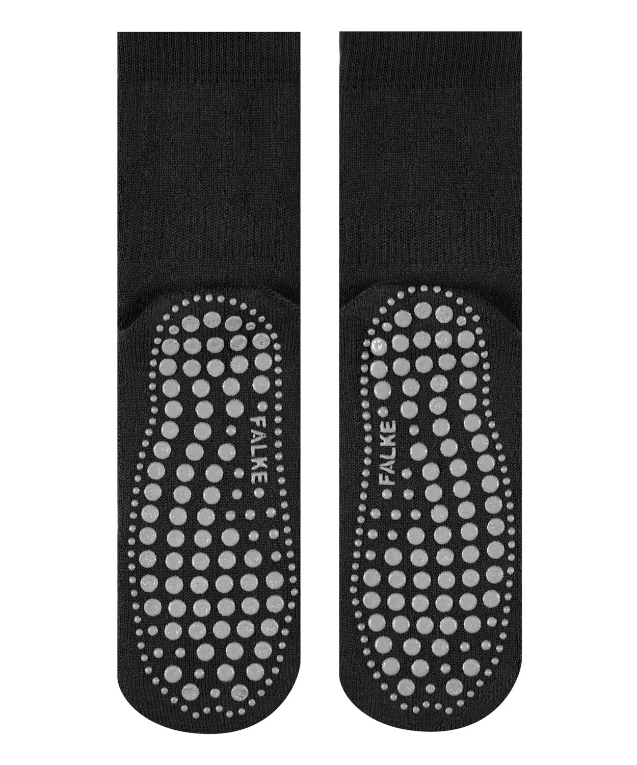 FALKE Men's Non-Slip Slipper Socks with Grips on Sole - Comfortable Indoor/Outdoor House Shoes for Relaxing at Home, Yoga, or Travel - Size M (1 Pair)