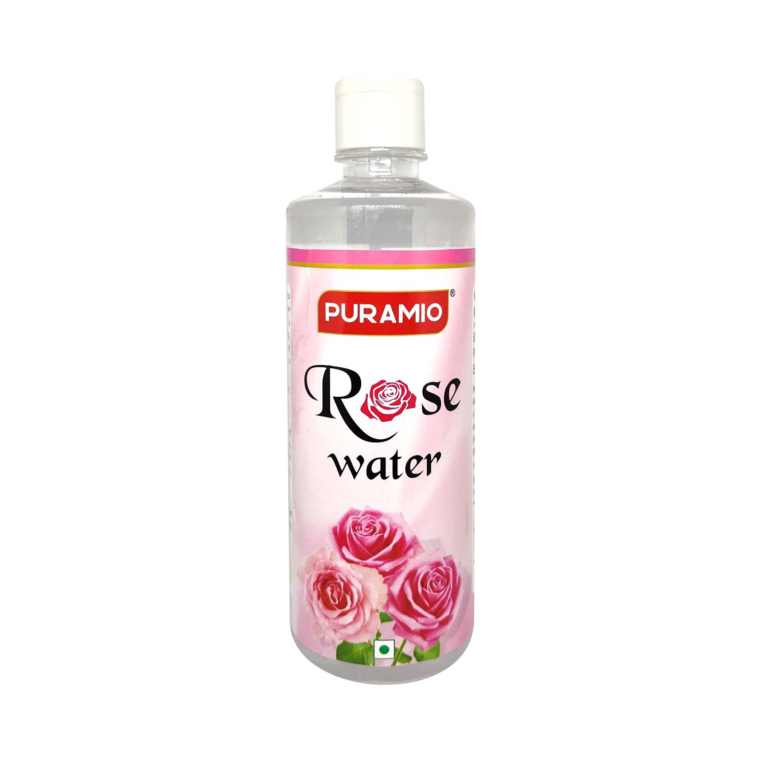 PURAMIO Pure Rose Water for Cooking, Baking & Skincare - 500ml (Pack of 2) - Natural Floral Hydrosol for Face Toner, Middle Eastern Recipes & Aromatherapy