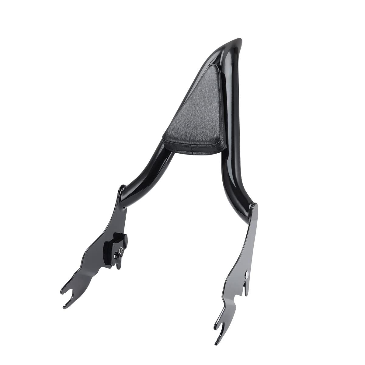 Detachable Black Sissy Bar Backrest Pad for Harley CVO Road Glide, Street Glide, Road King 2009-2021 - 18