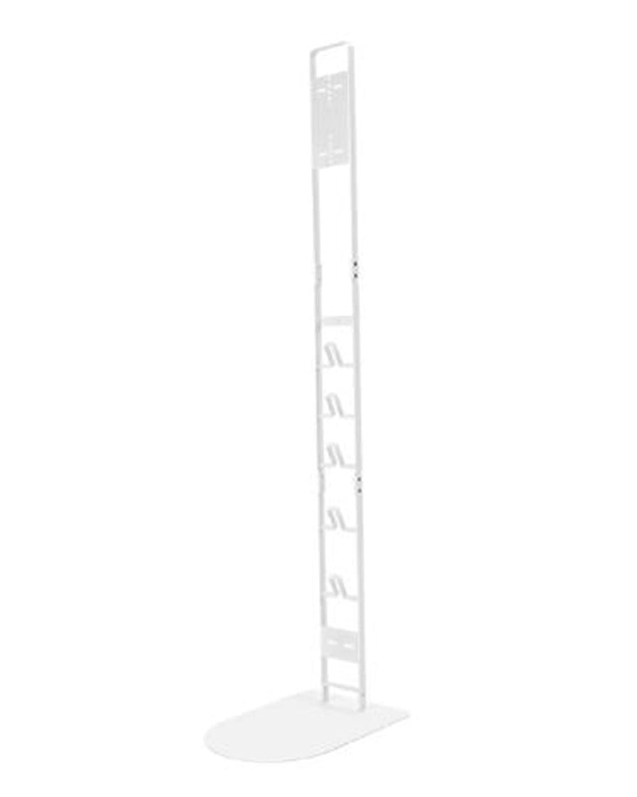 Dyson Xiaomi 1C Vacuum Cleaner Stand - Universal Metal Storage Bracket & Tool Holder for Dyson, Xiaomi 1C Vacuums - Wall Mount or Floor Stand (White) - Perfect for Home, Office & Garage Organization