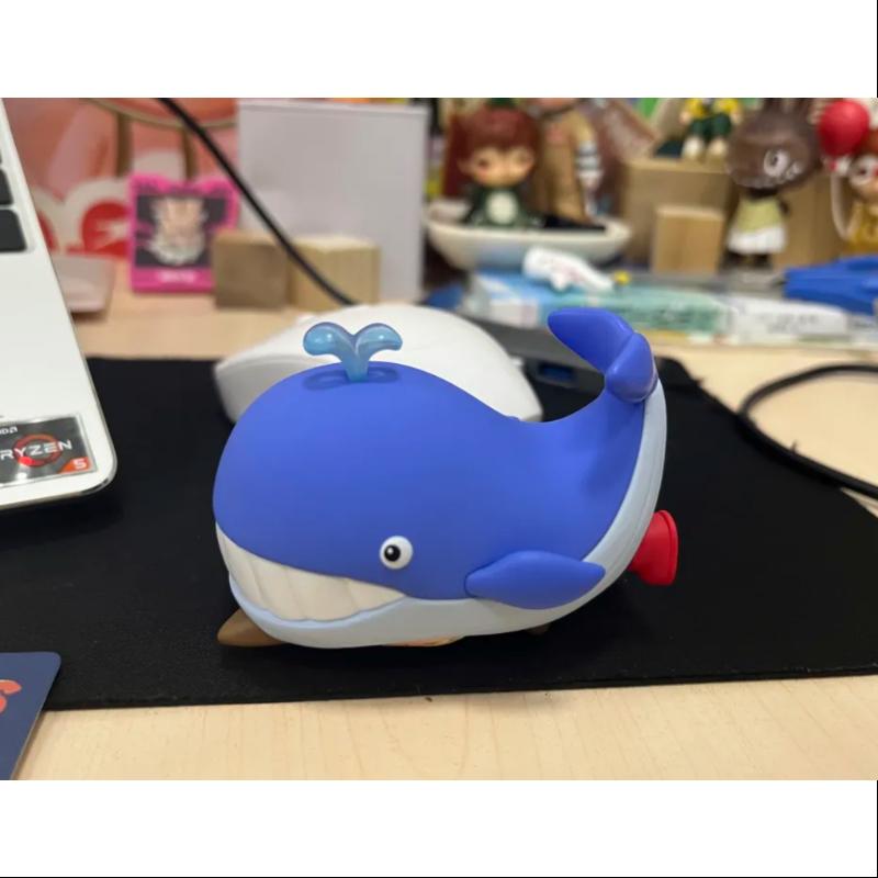 Labubu The Monsters Animals Series Whale Collectible Figure - Cute Kawaii Vinyl Toy for Display, Gifts & Anime Collections