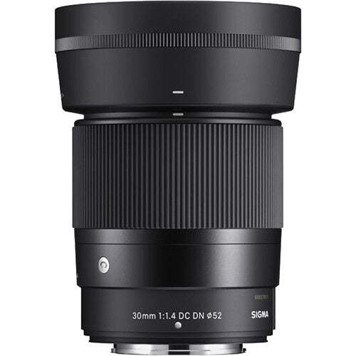 Sigma 30mm f/1.4 DC DN Contemporary Lens for Sony E-Mount & Micro Four Thirds - Perfect for Portrait, Street & Low Light Photography