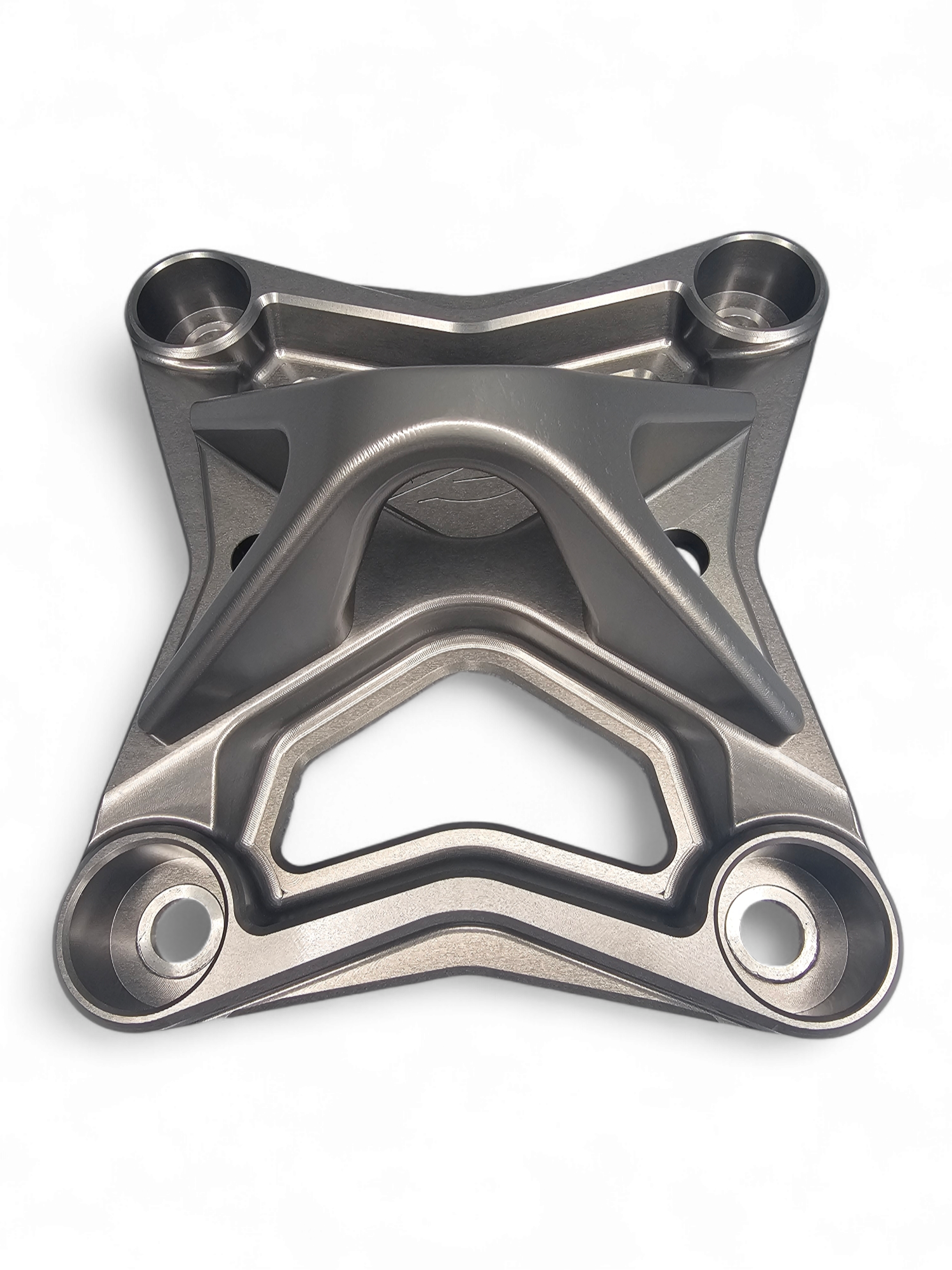 Can Am X3 Maverick 6 Bolt EOD XL Radius Rod Plate with Tow Hook (2017-Present) - Gun Metal RRP210013XL - Off-Road Protection & Recovery Accessory for Dune Bashing & Trail Riding