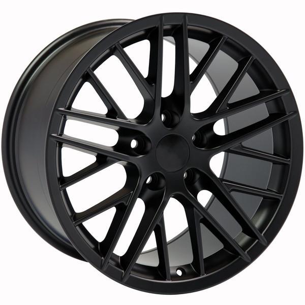 17 Inch Satin Black Replacement Wheel for 1993-2002 Pontiac Firebird - OEM Style Replica Rim 9498435 - Perfect for Classic Car Restoration & Performance Upgrades