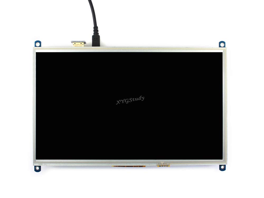 10.1 Inch 1024×600 Resistive Touch Screen Monitor with HDMI Interface - Compatible with Raspberry Pi 4/3/2 Model B/B+, Supports Raspbian & Ubuntu - Perfect for DIY Projects, Home Automation, and Embedded Systems