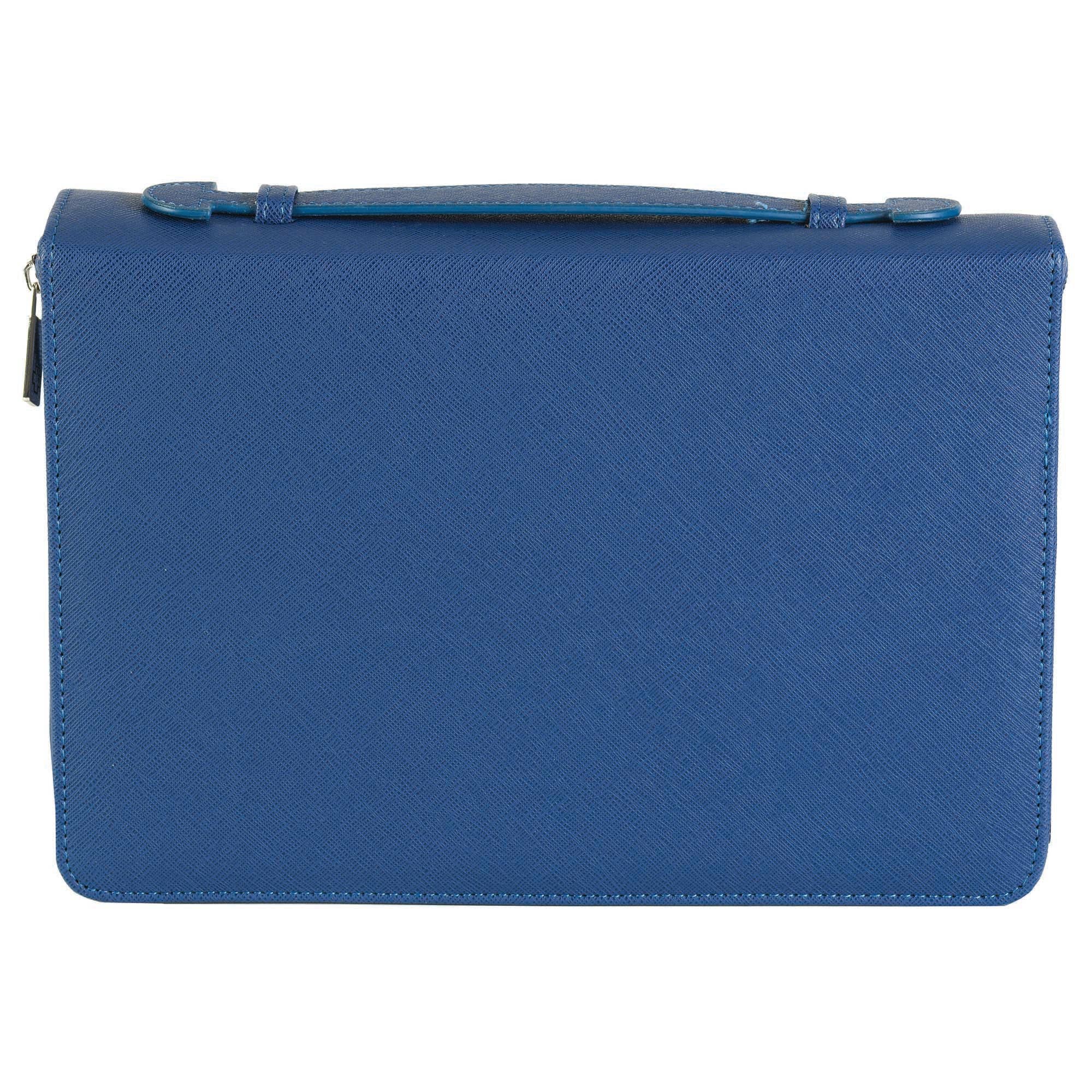 Bible Cover Pray Continually - Durable Zipper Bible Case for Men & Women - Perfect for Church, Travel, and Daily Devotion