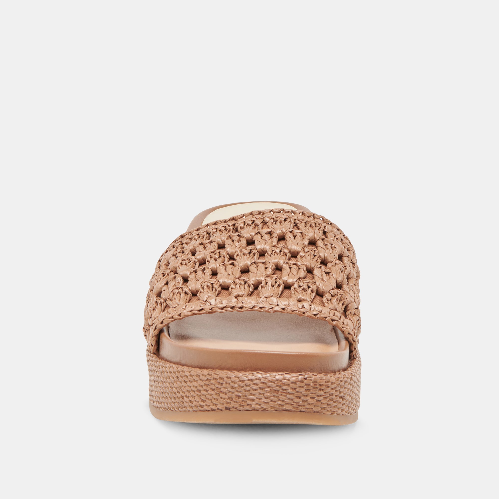 SIDONA Women's Brown Raffia Sandals - Comfortable Beach & Summer Walking Shoes for Vacation, Outdoor, and Casual Wear