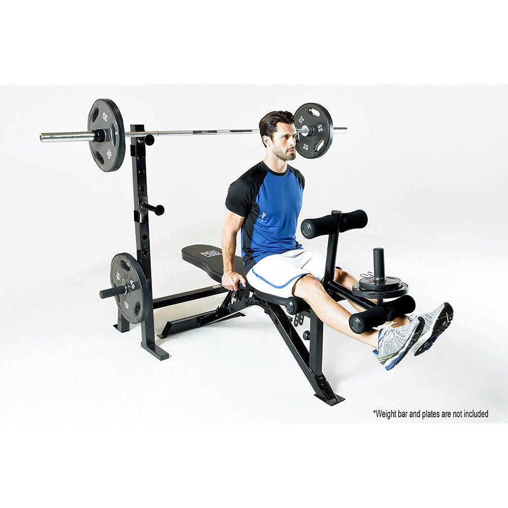 Marcy Olympic Weight Bench PM 70210 - Heavy Duty Adjustable Home Gym Equipment for Strength Training | Perfect for Home Workouts, Bodybuilding & Fitness Enthusiasts