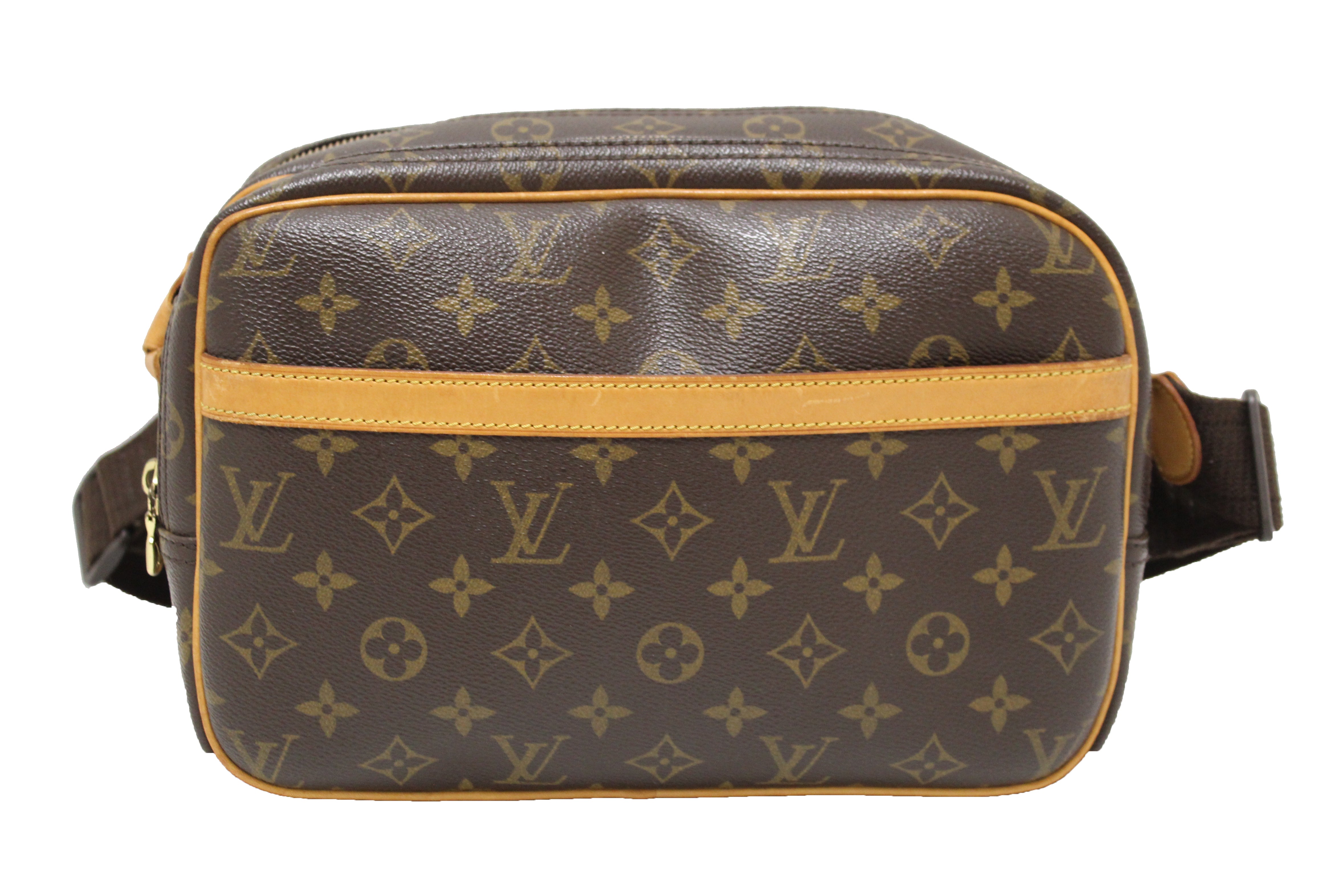 Authentic Louis Vuitton Monogram Reporter PM Messenger Bag - Luxury Leather Crossbody Bag for Women - Perfect for Work, Travel & Everyday Use