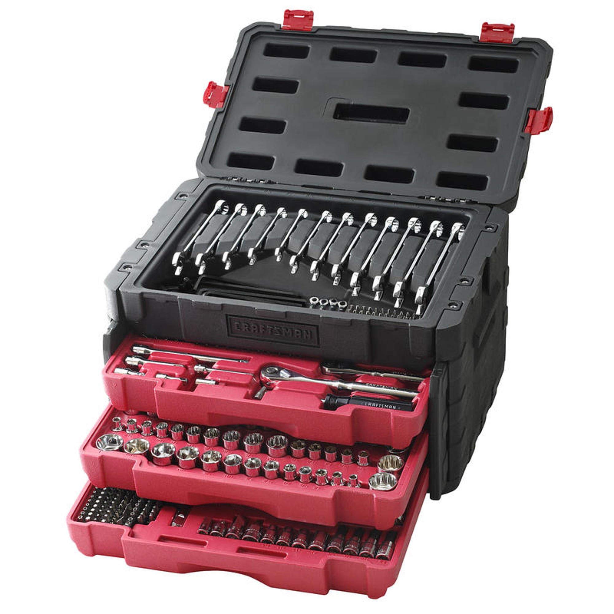 Craftsman 450-Piece Mechanic's Tool Set - Complete Professional Automotive Repair Kit with Sockets, Wrenches & Screwdrivers - Perfect for DIY Car Maintenance, Home Repairs & Garage Workshops
