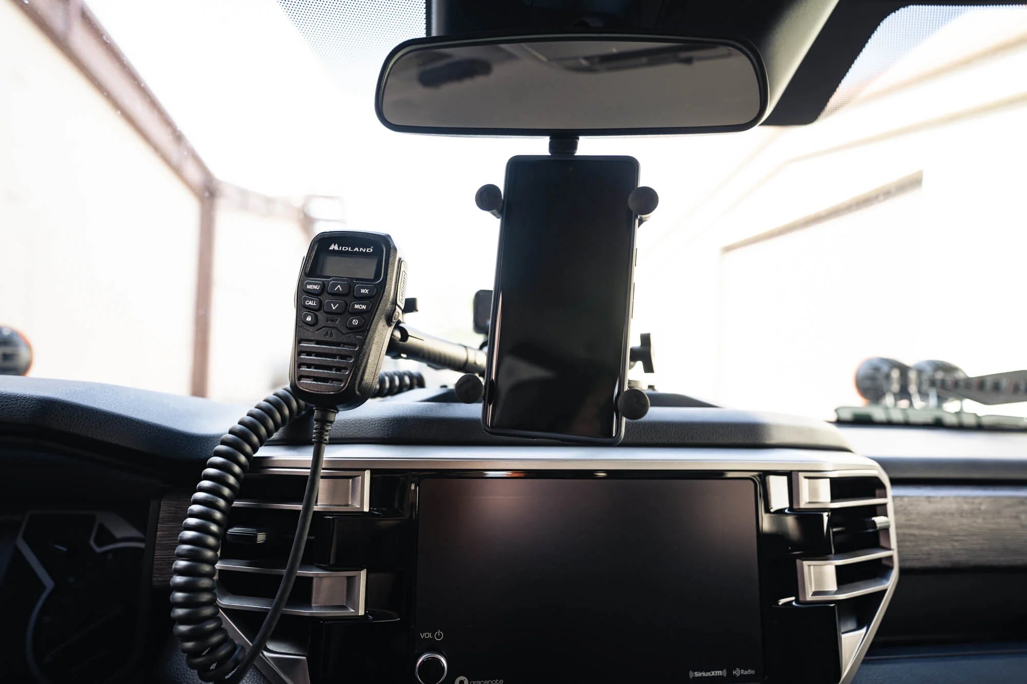 Rago Fabrication Digital Device Mount for 2022+ Toyota Tundra & 2023+ Toyota Sequoia | Secure Phone & Tablet Holder for Off-Roading, Camping & Daily Commuting