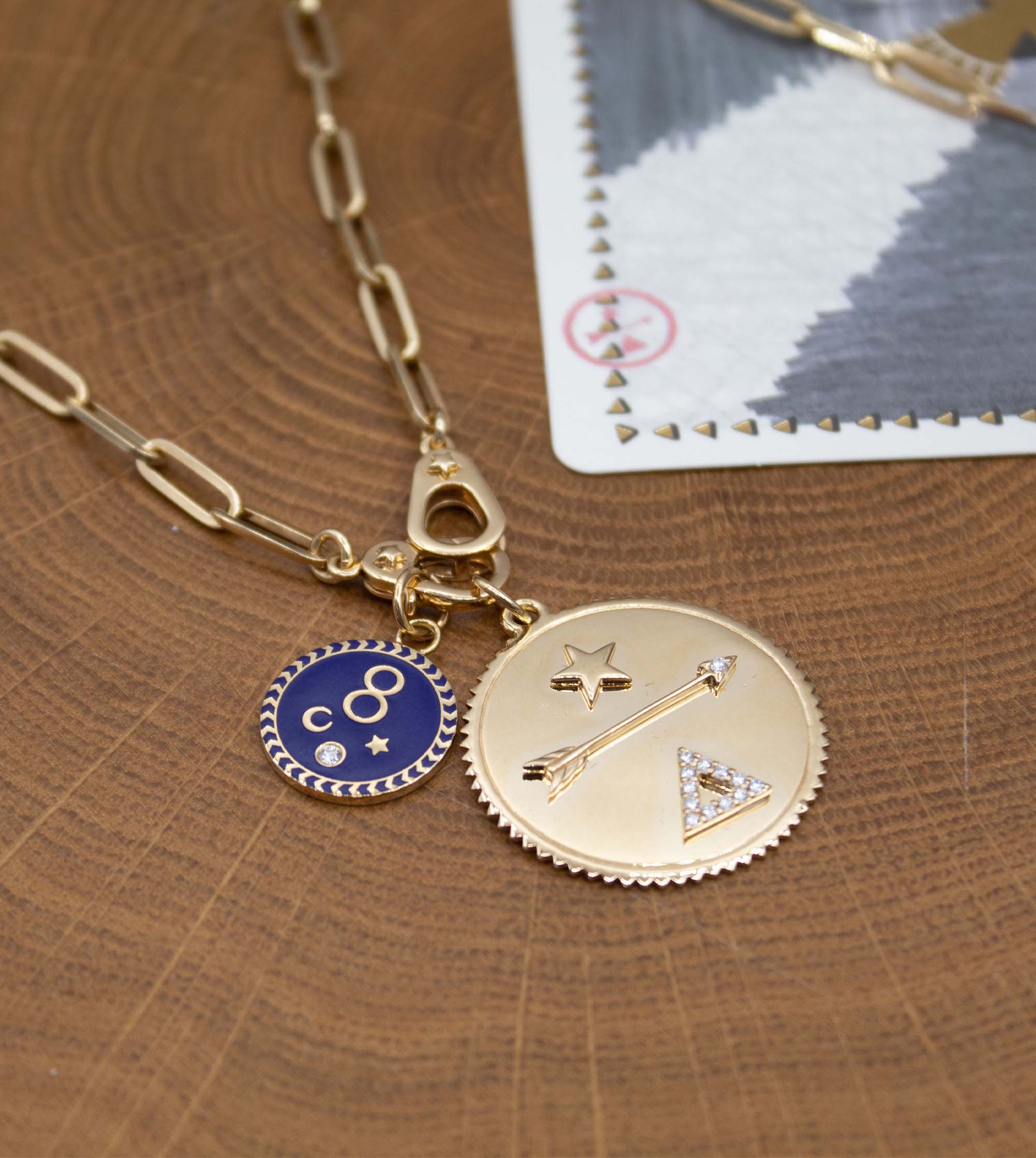 Dream Large Medallion Necklace - Elegant Statement Jewelry for Women | Perfect for Parties, Weddings & Special Occasions