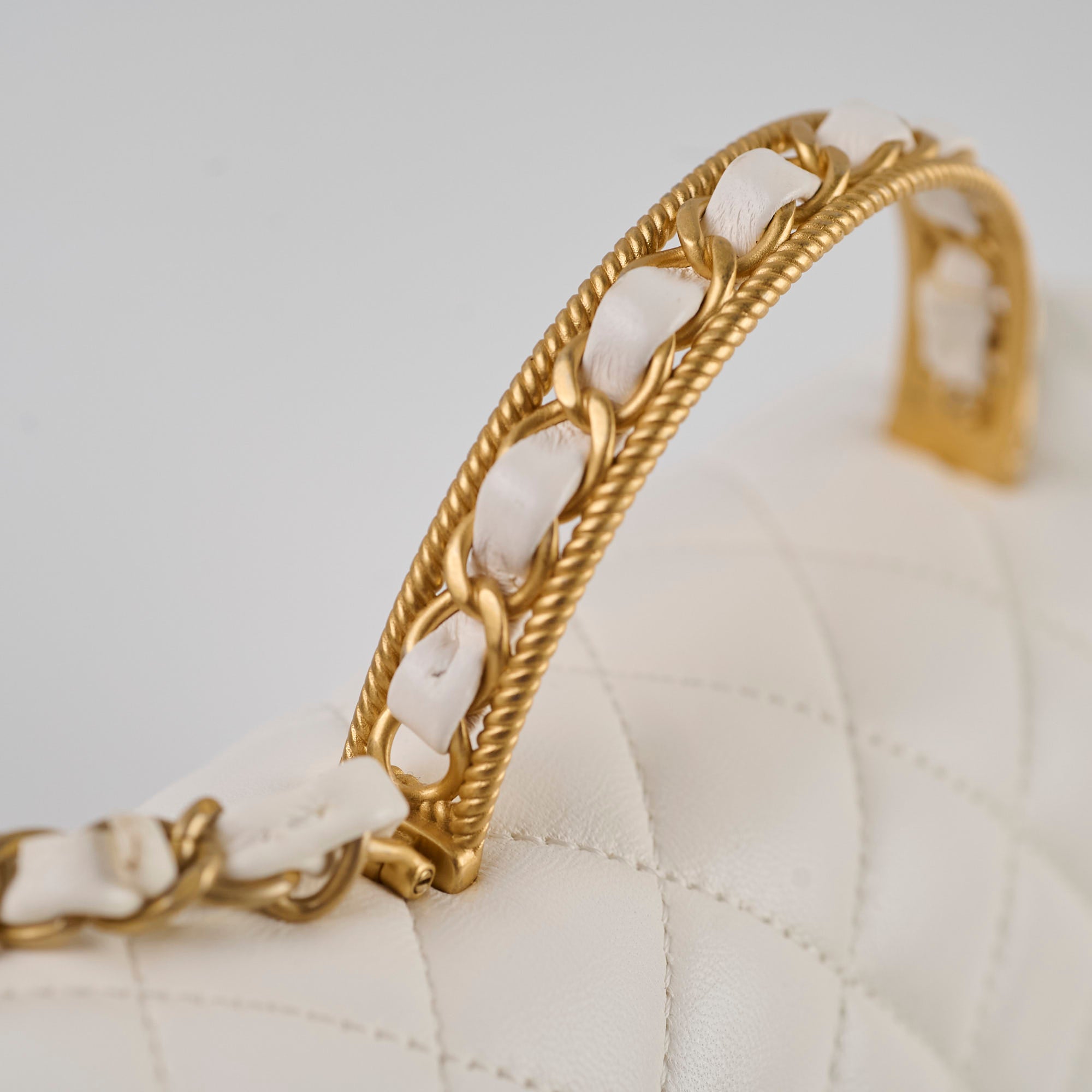 Chanel Mini Rectangle Top Handle Bag - Genuine Lambskin Leather with Microchip - Perfect for Evening Parties, Date Nights & Luxury Gift Giving