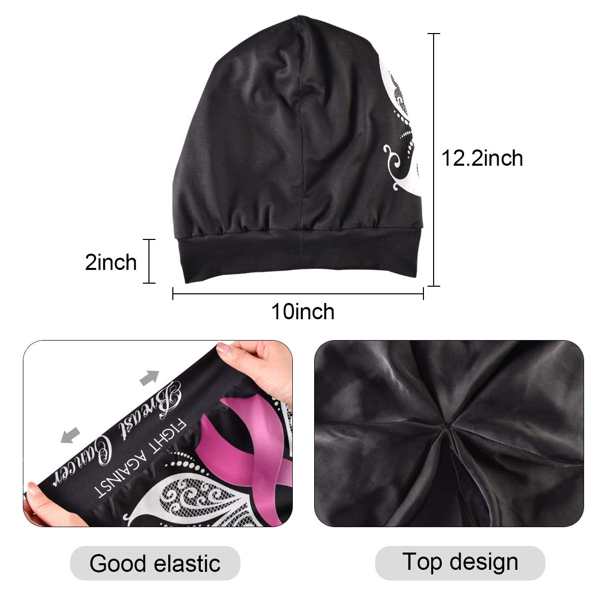 Soft Slouchy Beanie Sleep Cap - Lightweight & Cozy Night Head Cover for Women & Men | Perfect for Sleeping, Travel & Cold Weather Comfort