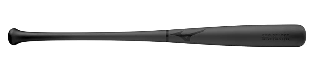 Mizuno Pro Select Maple Wood Baseball Bat - Rock Hard Maple, Compressed Barrel, Ink Dot, Cupped End | High Performance for Training & Games | Perfect for Youth & Adult Players