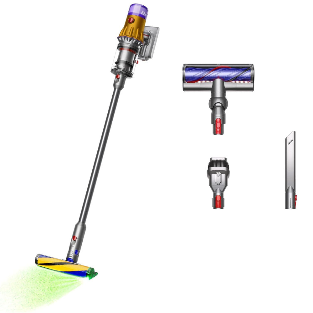 Refurbished Dyson V12 Detect Slim Cordless Stick Vacuum - Excellent Condition with 1 Year Warranty | Lightweight Powerful Cleaning for Hard Floors & Carpets | Perfect for Home, Apartment & Pet Hair Removal