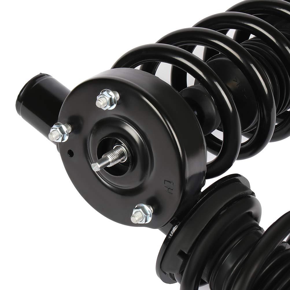 Complete Struts Shock Absorbers Set for 2012-2017 Dodge Charger - Front & Rear Quick Strut Assembly (Part# 172899L, 172899R, 349065, 5797) - Smooth Ride & Enhanced Handling for City Driving & Highway Commutes