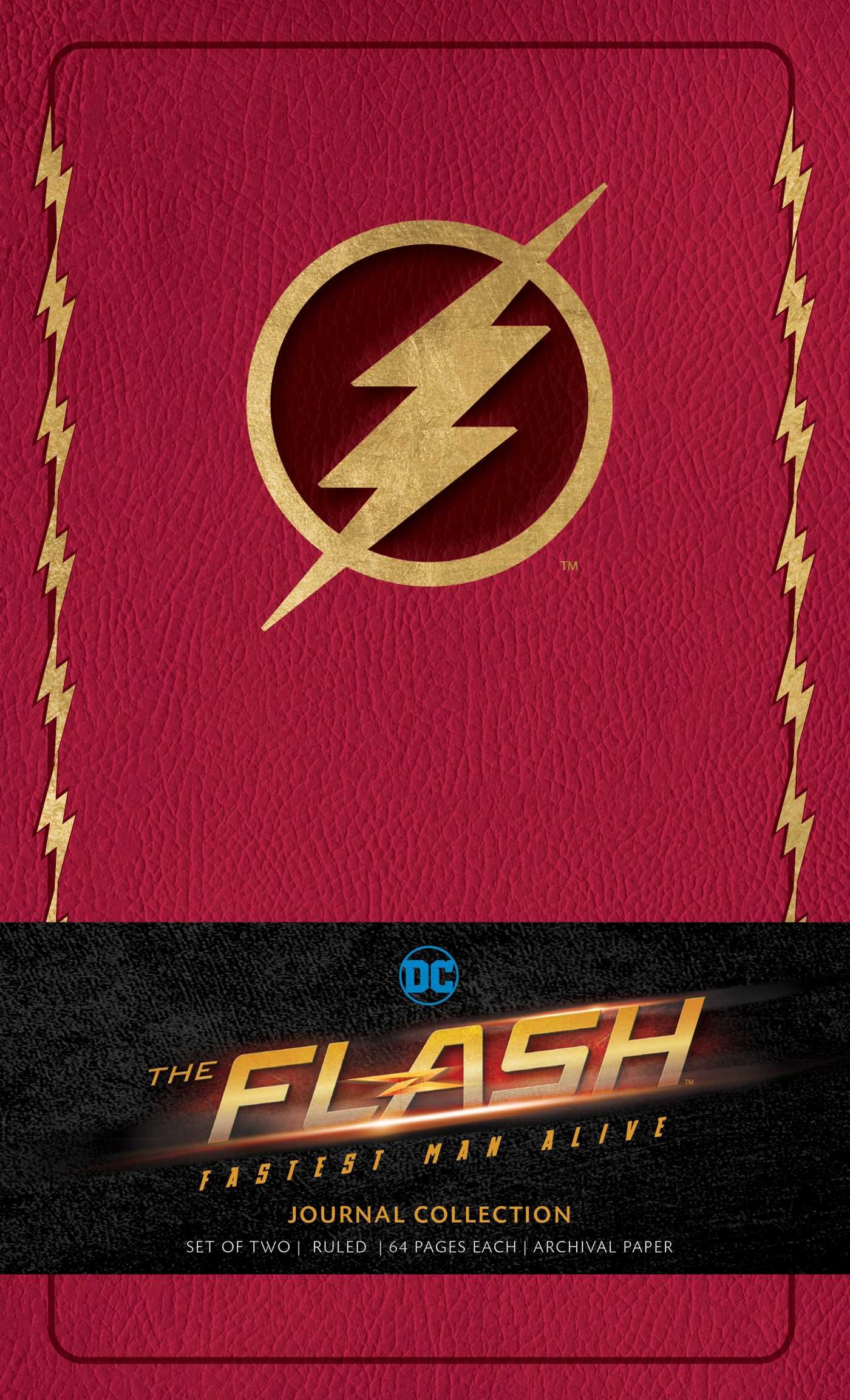 The Flash: Journal Collection (Set of 2) - DC Comics Notebooks for Superhero Fans - Perfect for Writing, Drawing & Collecting