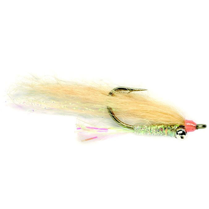 Fulling Mill Stealth Bonefish Gotcha Fly - Premium Saltwater Fishing Flies for Bonefish, Permit & Tarpon - Perfect for Flats Fishing & Inshore Angling