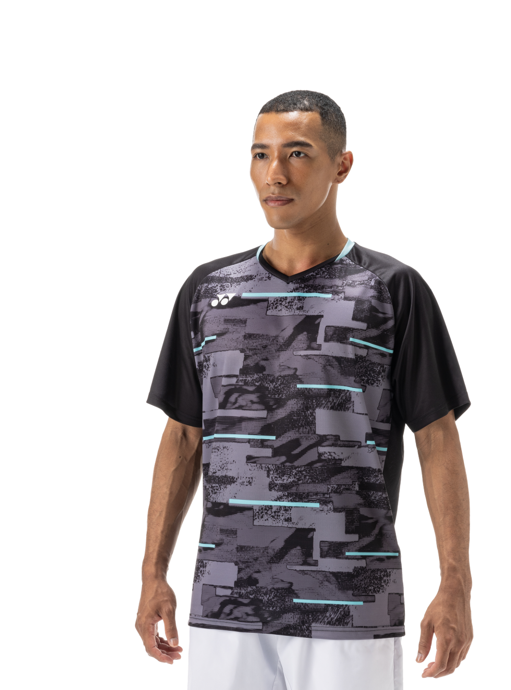 Yonex YM0034EX Men's Crew Neck Team Shirt - Breathable Performance Tennis & Badminton Jersey for Sports & Casual Wear