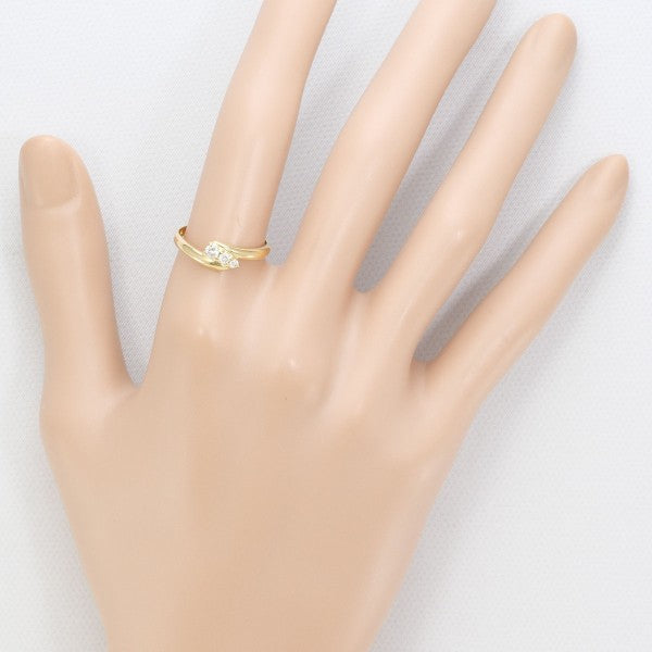 18K Yellow Gold Diamond Ring for Women - Elegant Solitaire Engagement & Wedding Band - Perfect for Proposals, Anniversaries, and Special Occasions
