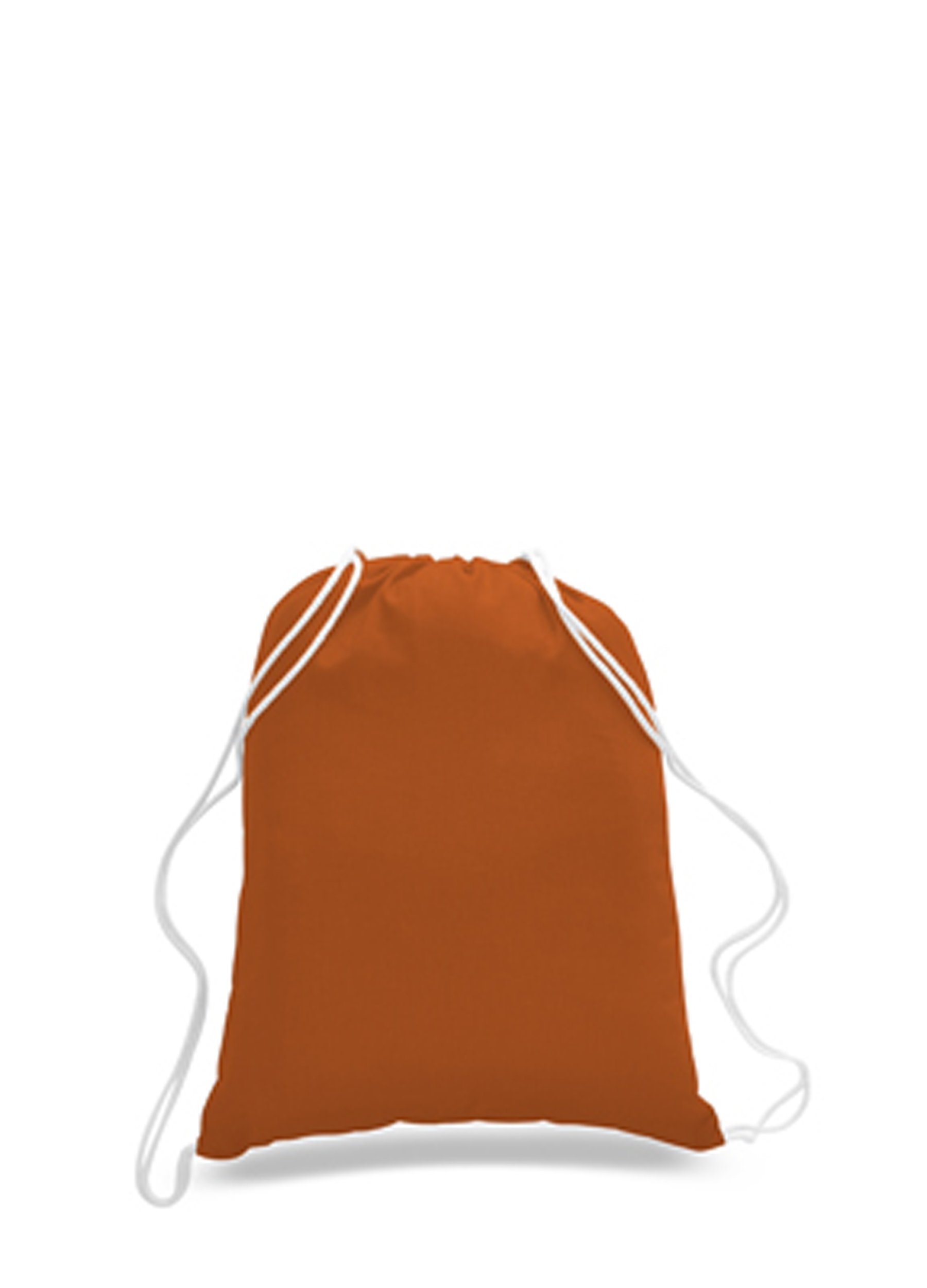 36 Pack (3 Dozen) Wholesale 100% Cotton Drawstring Backpack Bags for DIY Crafts, Screen Printing & Embroidery - Bulk Blank Cinch Sacks - Perfect for School, Gym, Sports & Promotional Events - BPK18 (Texas Orange)
