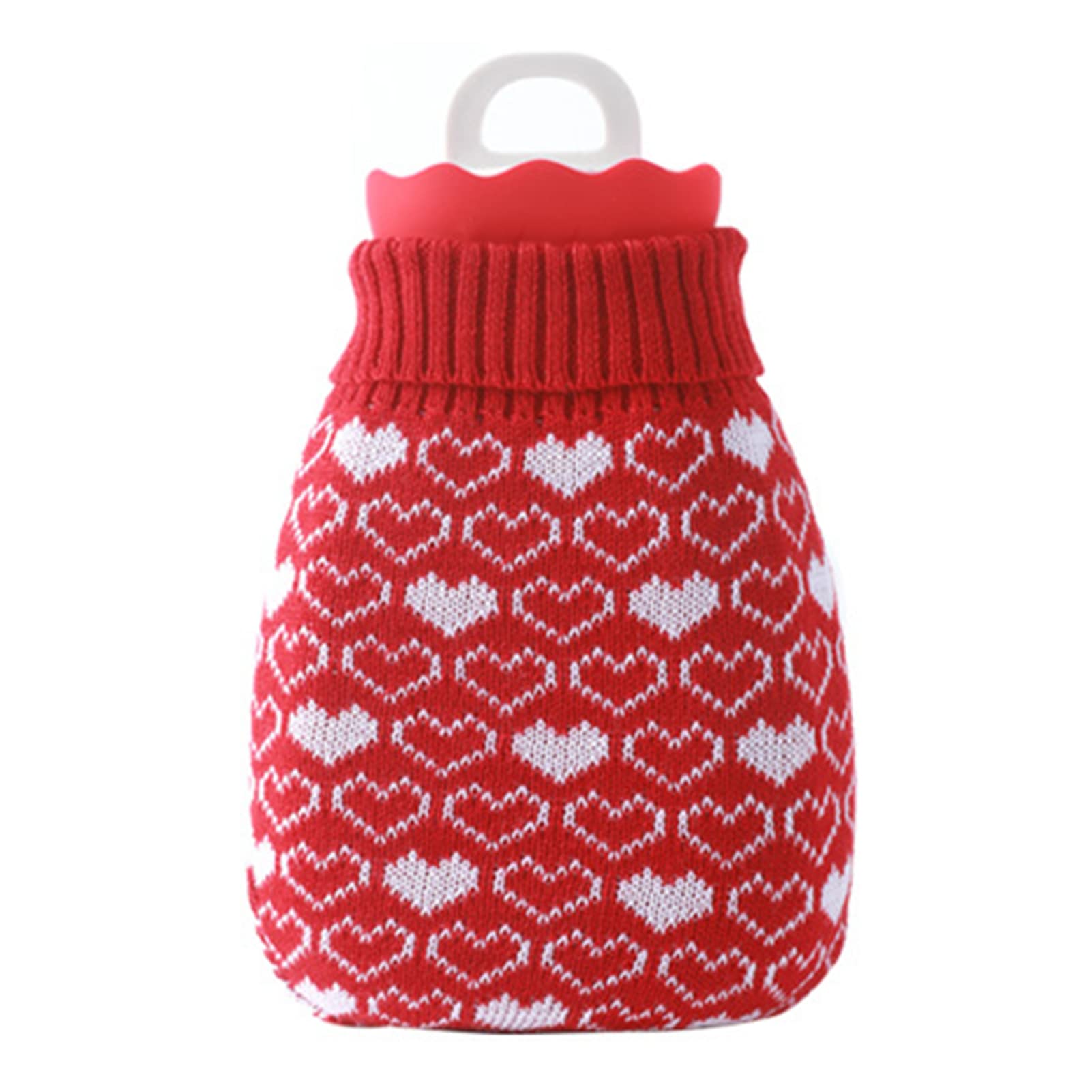 Lucky Bag Hot Water Bottle - Mini Explosion-Proof Silicone for Stress Relief & Gifts