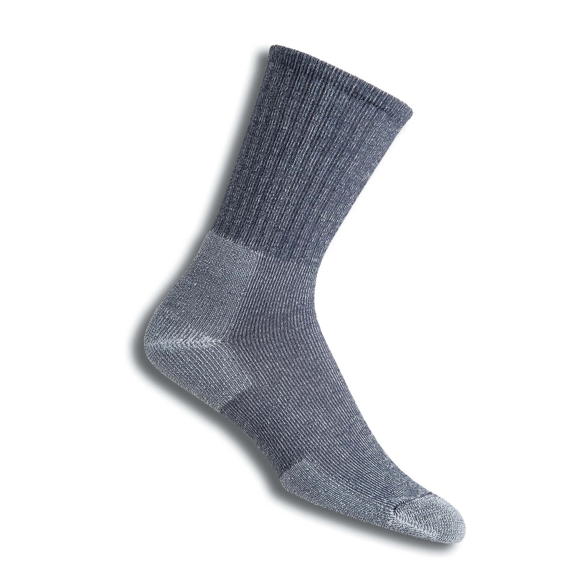 Thorlos Men's Ultra Light Hiking Crew Socks - Thin Cushion for Comfort & Support - Perfect for Long Distance Hiking, Backpacking & Outdoor Adventures