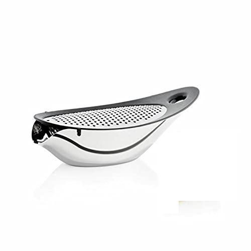 Premium Stainless Steel Cheese Grater with Bowl Catcher - 4-in-1 Kitchen Gadget for Shredding Cheese, Vegetables & Fruits | Durable Kitchen Utensil Set with Plastic Storage Drawers | Perfect for Pizza Toppings, Salads & Meal Prep