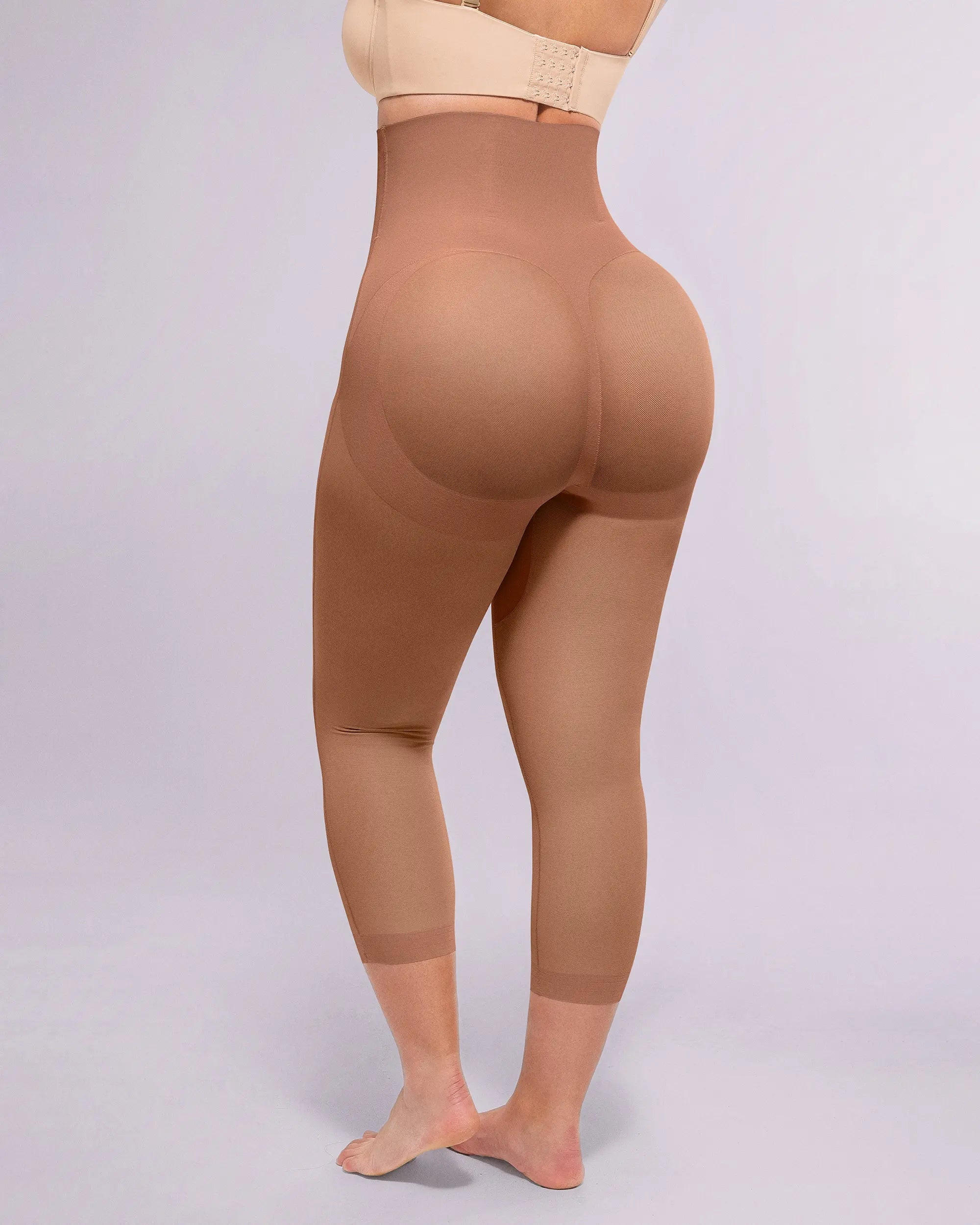 BOOT YEAH™ MeshSmooth™ Butt Lifting Capri Leggings - High Waisted Tummy Control Workout Yoga Pants for Women - Perfect for Gym, Running & Everyday Wear