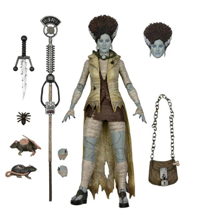 Ultimate April O'Neil as The Bride of Frankenstein Costume - TMNT Cosplay Outfit for Halloween & Comic Con