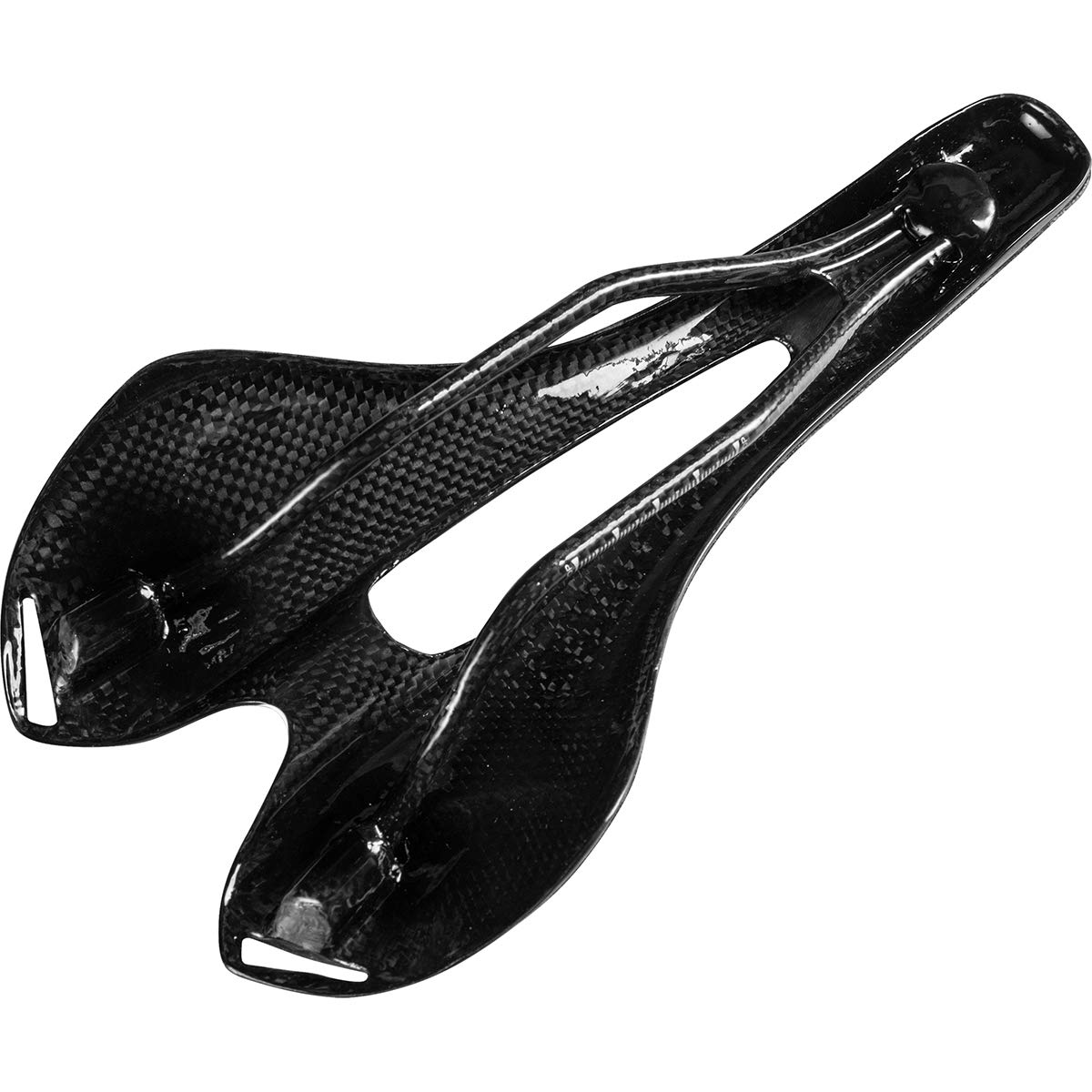 Lightweight Carbon Fiber Road Bike Saddle - Comfortable PU Leather Bicycle Seat for Road & Mountain Bikes | Perfect for Long Distance Cycling & Commuting