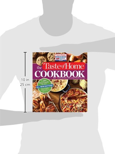 Taste of Home Cookbook 4th Edition with Bonus Recipes - Best American Family Cooking Guide for Home Chefs | Perfect for Weeknight Dinners, Holiday Meals & Potlucks