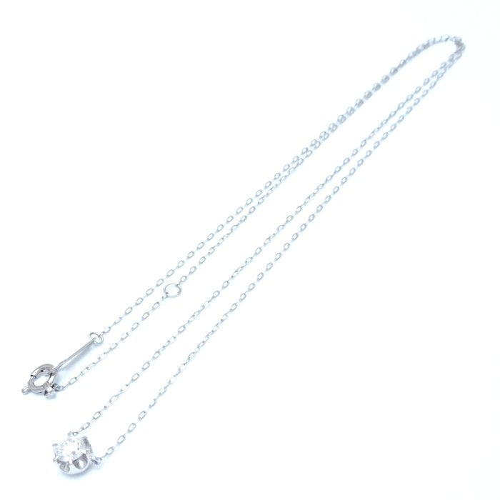 4℃ Diamond Necklace 0.272ct Pt850 Platinum - Elegant Pendant Jewelry for Women, Perfect for Anniversary, Wedding & Special Occasion Gifts