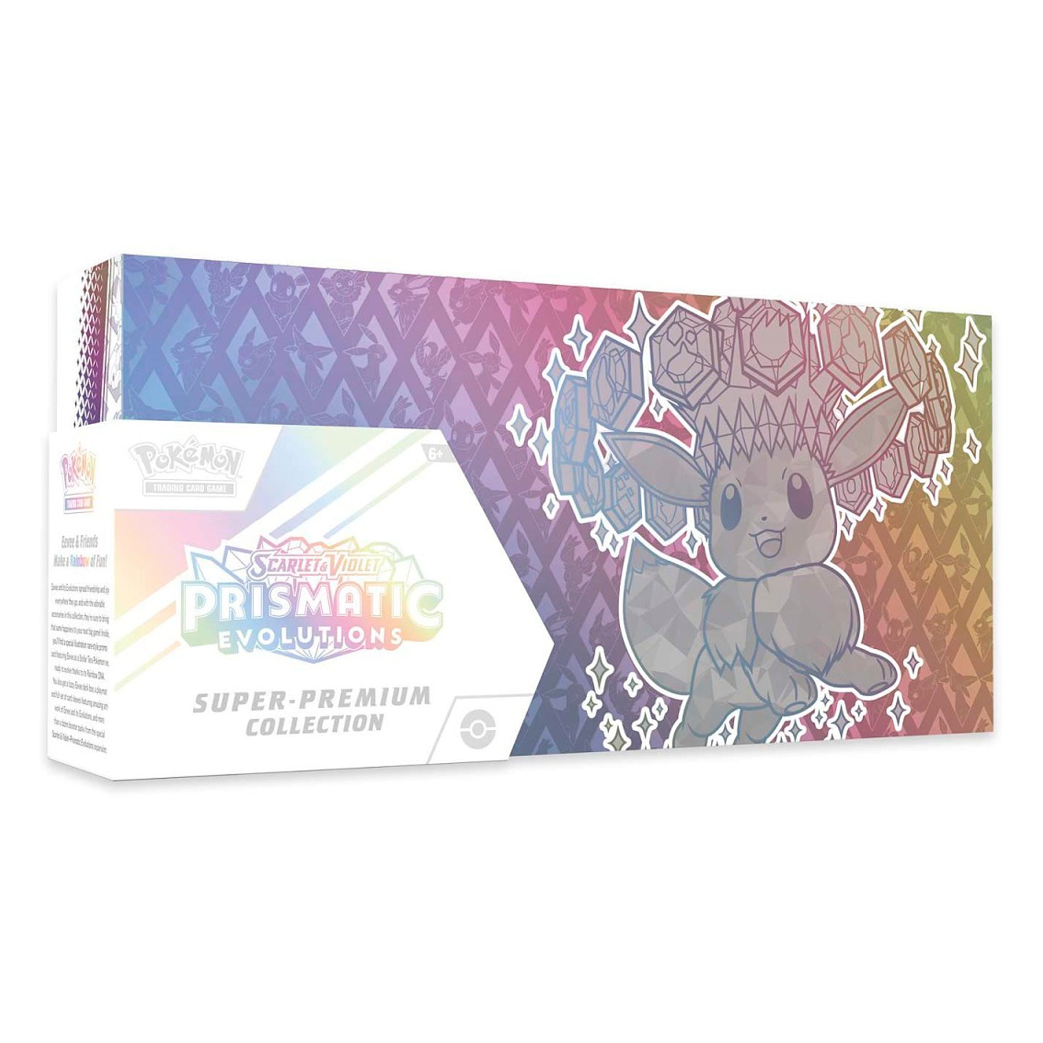 Pokémon Scarlet & Violet Prismatic Evolutions Super Premium Collection - Rare Trading Cards for Collectors & Battles - Perfect for Gaming Tournaments & Gift Giving