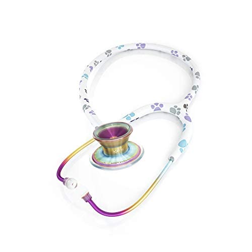 **MDF Instruments Paws Kaleidoscope MD One Epoch Lightweight Titanium Stethoscope for Adults - Free-Parts-for-Life, Paws Tube & Kaleidoscope Chestpiece - Ideal for Doctors, Nurses, and Medical Professionals (Model: MDF777TPWKL)**    *(Note: If you'd like further refinements, such as adding specific keywords or adjusting the length, let me know!)*