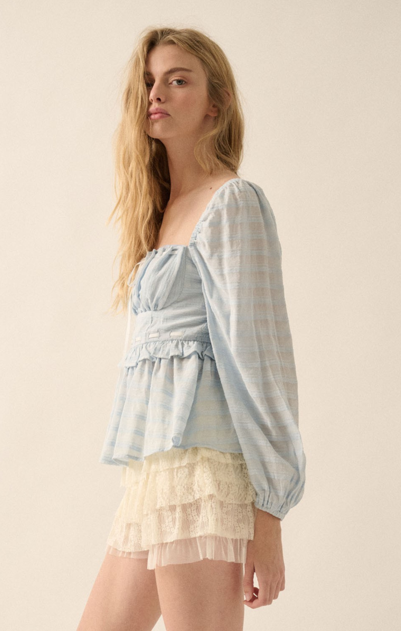 Alisson Women's Peasant Top - Flowy Boho Blouse with Embroidery for Casual Wear & Summer Outfits