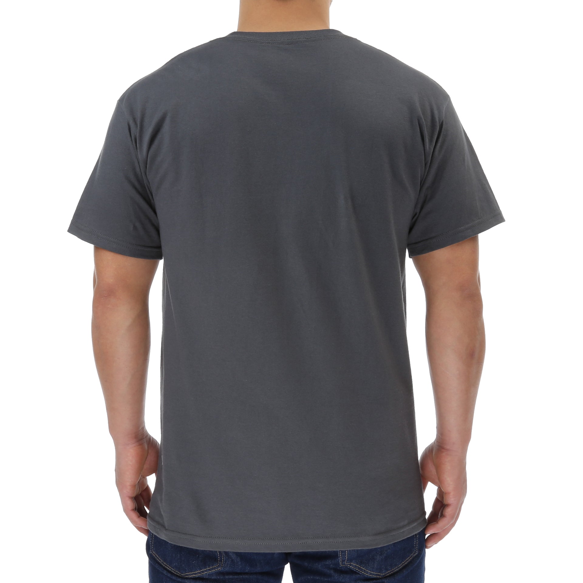 Brixton Oath II Standard Tee - Premium Cotton Men's T-Shirt in Charcoal | Casual Wear & Street Style Outfits
