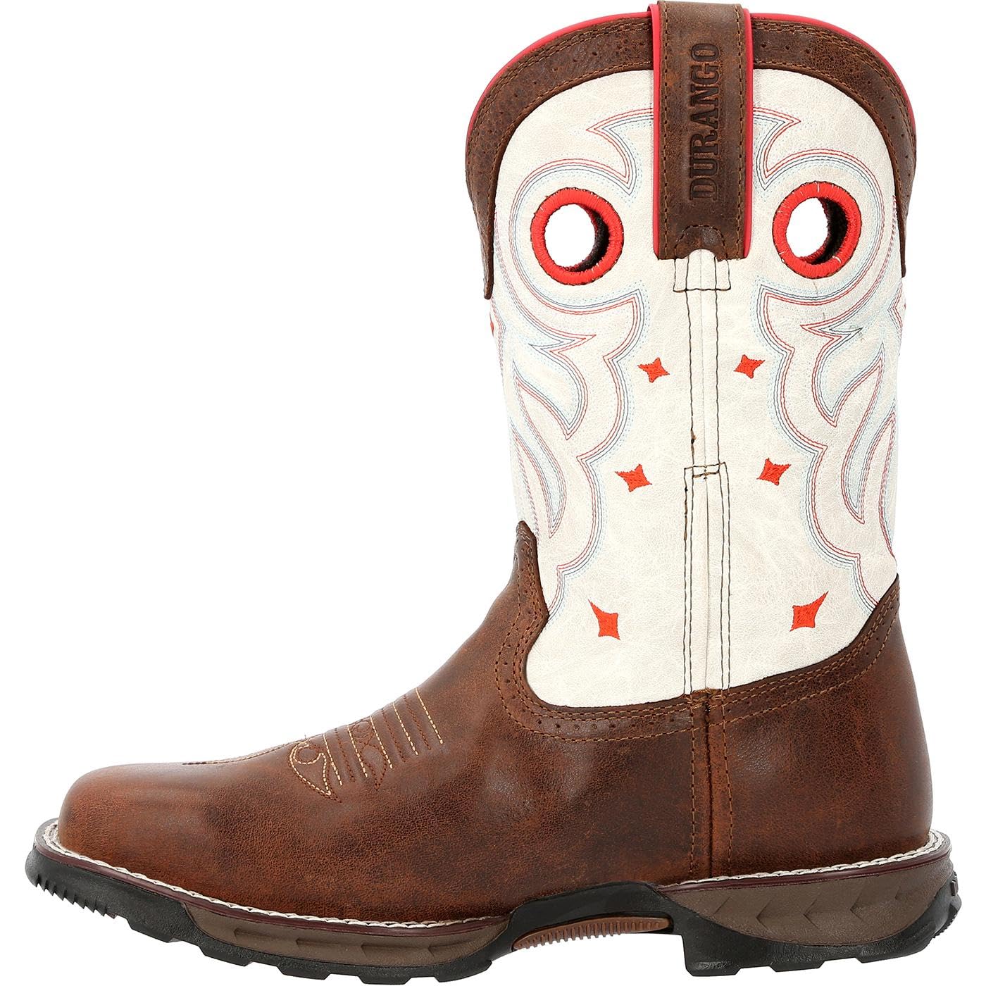 Durango Maverick Women's Steel Toe Waterproof Western Work Boots - Durable Safety Footwear for Cowgirls, Ranchers & Outdoor Workers - Perfect for Ranch Work, Construction & Tough Job Sites