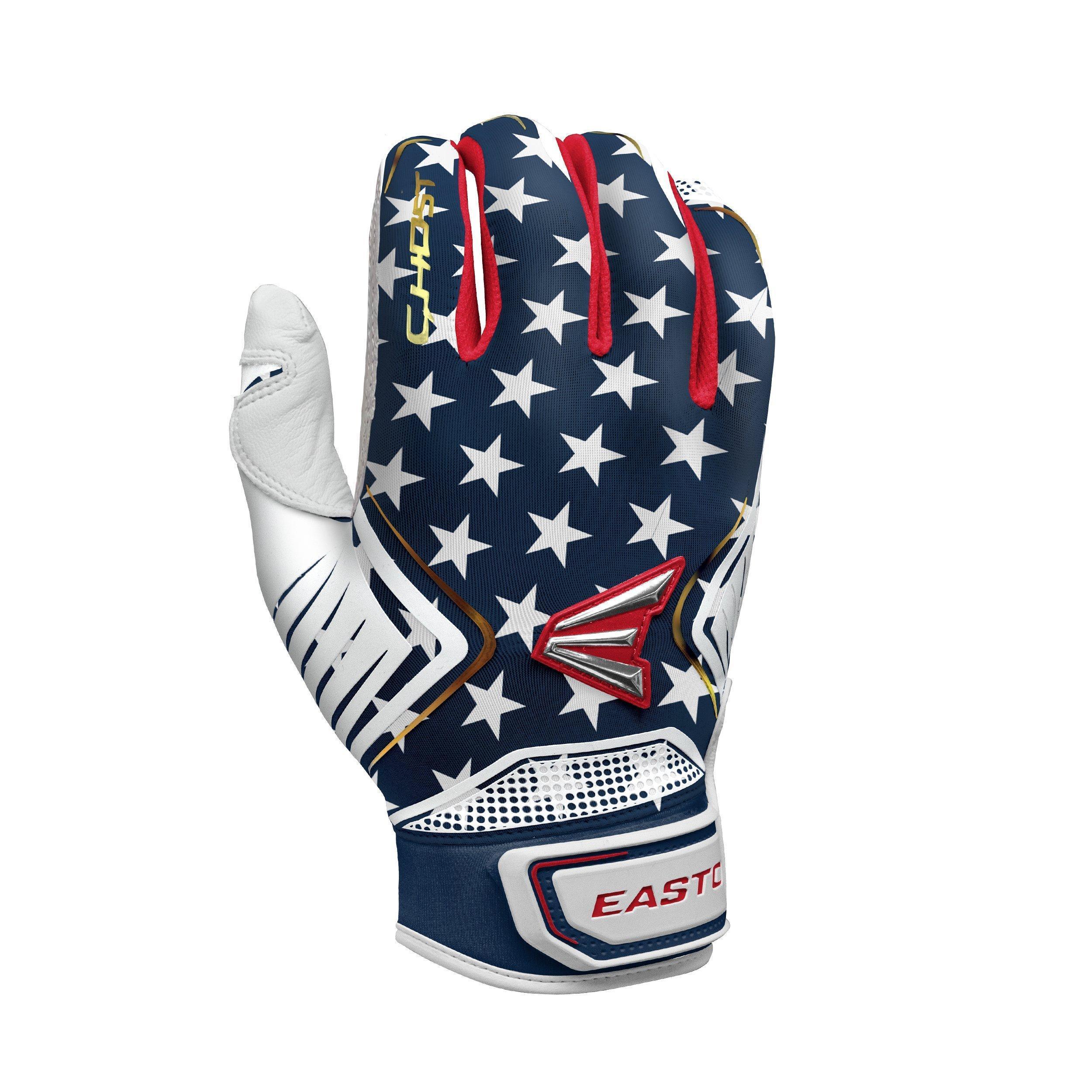 GHOST Fastpitch Women's Batting Gloves - Senior Size for Softball & Baseball Training - Perfect for Hitting Practice & Games