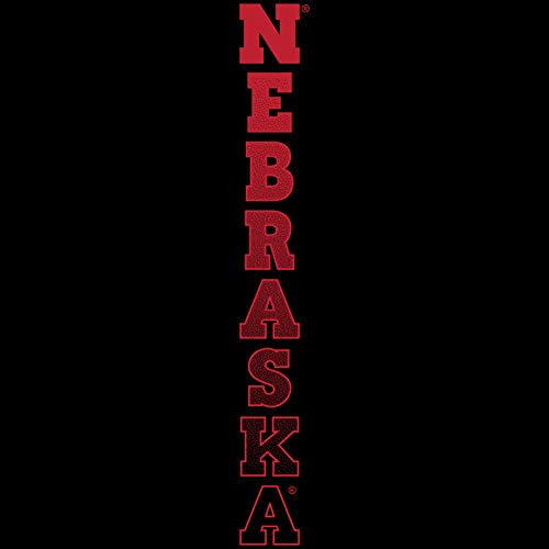 Vertical Fade Nebraska - Black