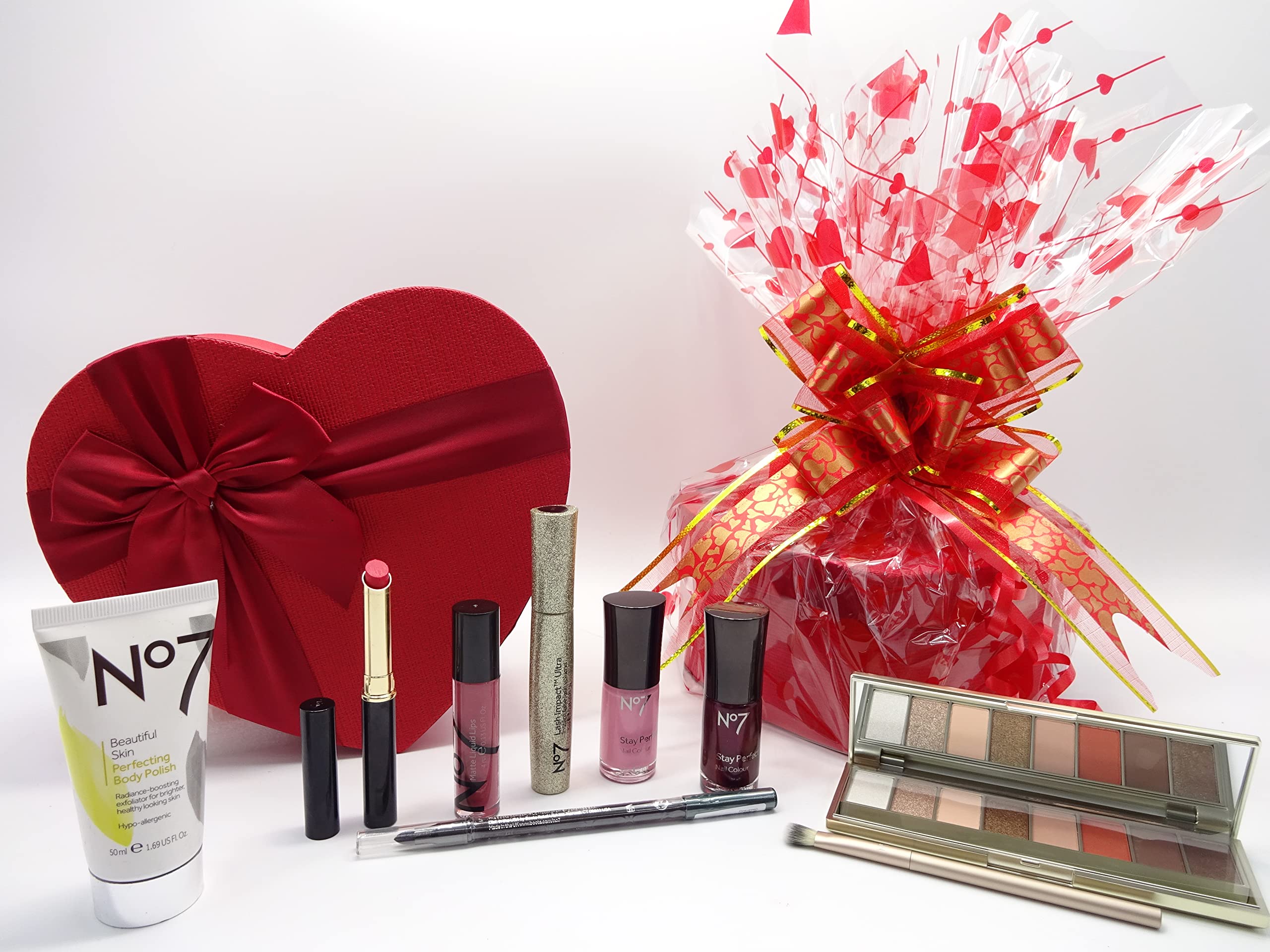 No7 Makeup Gift Set - Luxury Beauty Hamper with Gift Wrapping | Perfect for Birthday, Anniversary & Holiday Presents